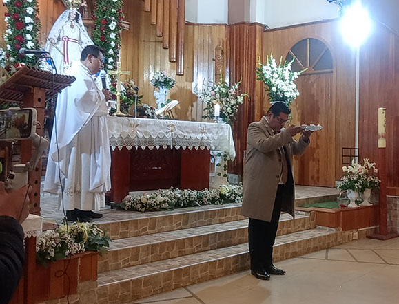 Momento de oración y devoción